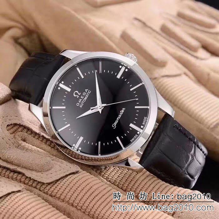 歐米茄OMEGA 經典大三針 全自動機械 精品男士腕表 WSS1184